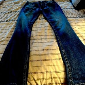 Buckle flare jeans excellent condition